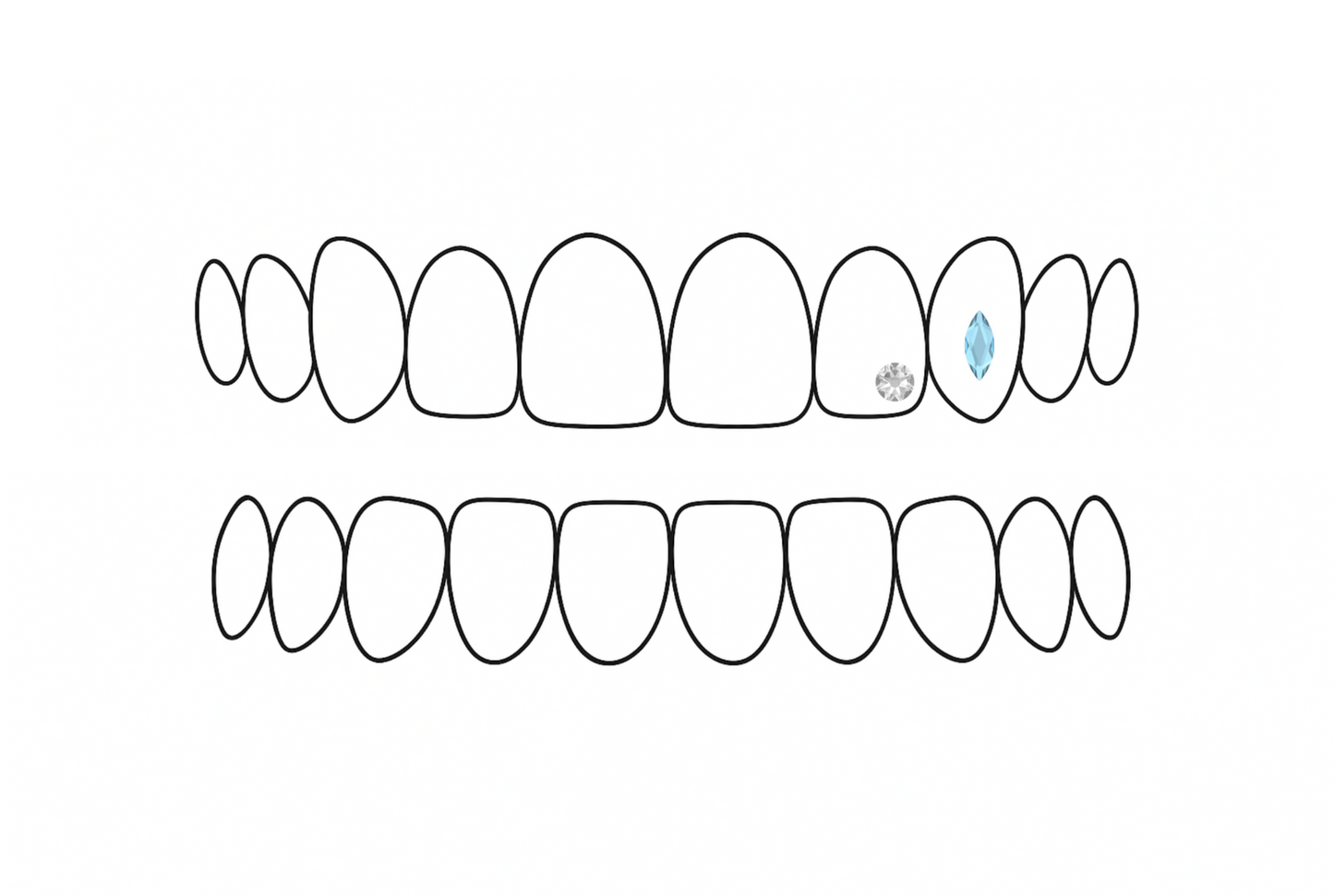 cristaux swarovski à l’unité